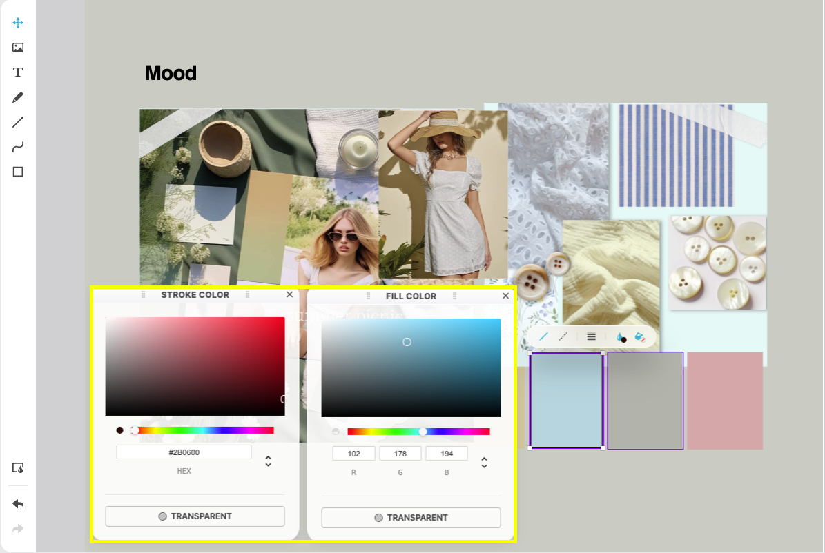 [2024-06] Update in CLO-SET Visual Board, new edit toolbar! – CLO-SET ...