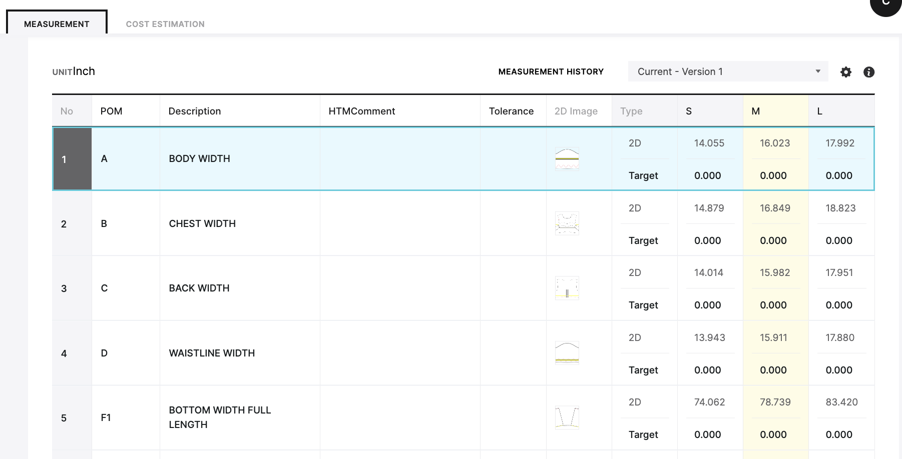 CLO-SET 工艺单类型 – CLO-SET | Help Center