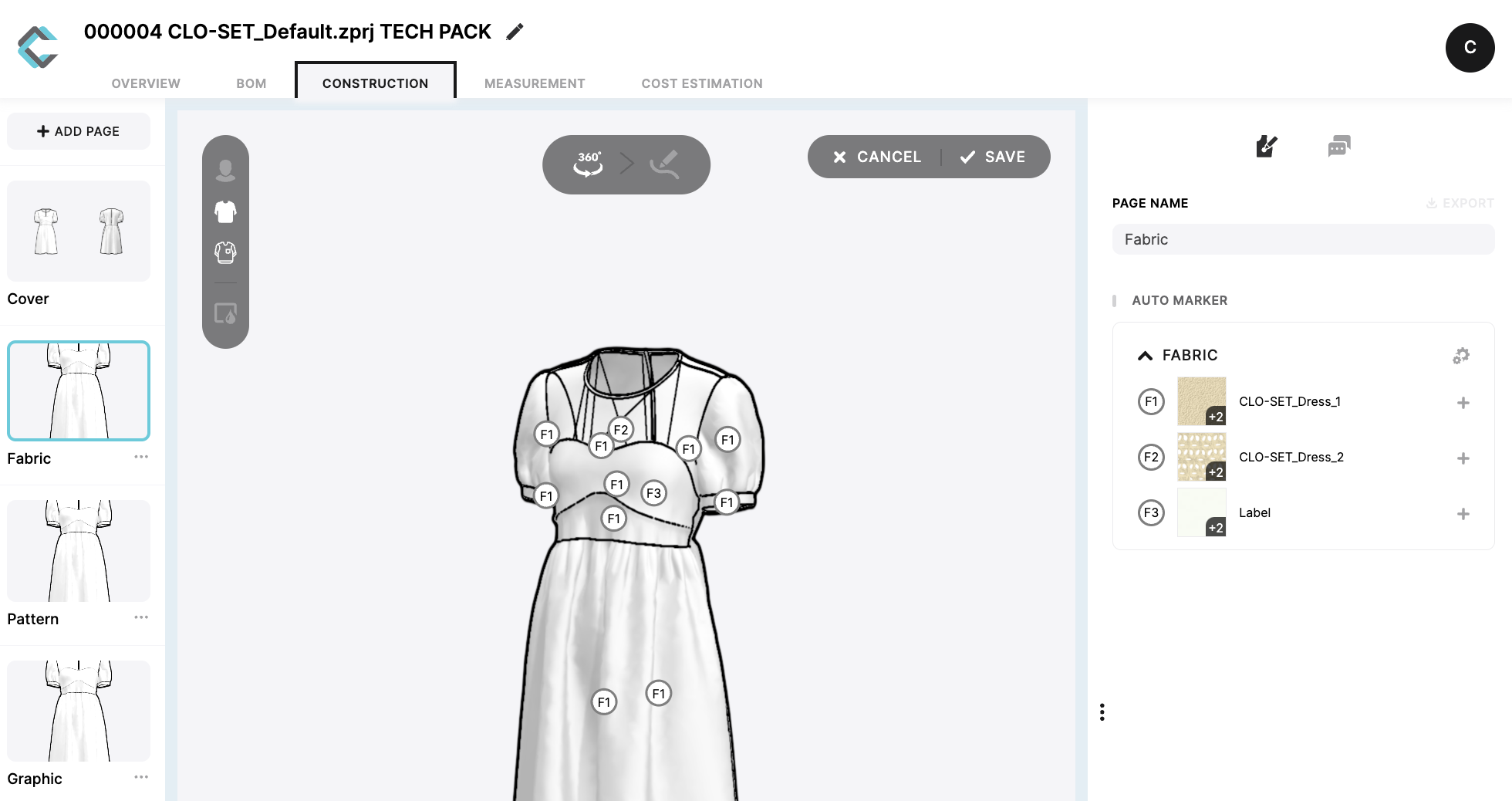 CLO-SET 工艺单类型 – CLO-SET | Help Center